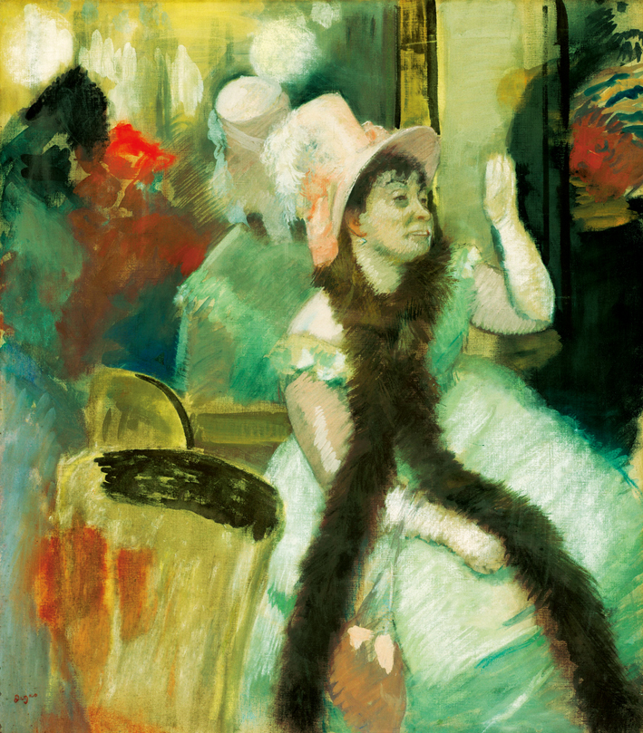  埃德加·德加 Edgar Degas——  女子肖像